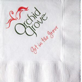 White 3-Ply Beverage Coined Edge Embossed Napkin (Petite Line)